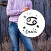 Cancer Zodiac Symbol Stencil - Essential for Professional and Instructional Designs, Craft Stencils view 3