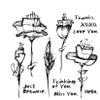 Ranger Ink Bundle - Tim Holtz Cling Rubber Stamps Abstract Florals cms479 and 1 Idea-Ology Storage - Stamp Storage - Sheet- 2024 Release view 2