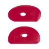 DIYOOHOMY Pottery Ribs for Pottery Tools and Clay Tools, Soft Silicone Ceramic Supplies Kit for Shapes Sculpting,Mud,Trimming,Throwing (2) view 1