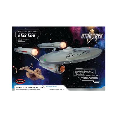 AMT - Star Trek: The Original Series U.S.S. Enterprise NCC-1701, 1:1000 Scale, Skill Level 2