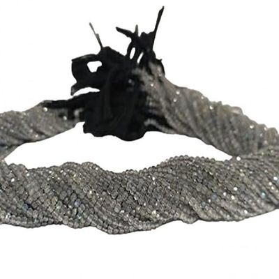 2-2.5mm Micro Labradorite Faceted Rondelle Beads 13 Inch lot of 10 Strands CHIK-STRD-95369
