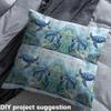 Feelyou Sea Turtle Fabric by The Yard 3 Yards Summer Theme Soft Flannel Decorative Fabric for Chairs Marine Themed Upholstery Fabric Underwater Animal DIY Reupholstery Fabric Ocean Creature view 4