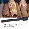 Semicircle Leather Punch, Stainless Steel Leather Cutter Leather Tools Craft Half Round Cutter Punch for Strap Belt Wallet Bag DIY Handwork(15mm) view 2
