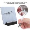 XHTLLO Inkless Water Drawing Board Set with Brush and Reservoir, Reusable Painting Kit for Relaxation and Creativity, Plastic Material, 190X180mm Board Size view 2