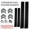 Akfado Floater Frame for 30x30 Canvas Paintings, 1.5 Deep DIY Metal Canvas Floating Frame for Portrait Landscape Oil Paintings Art Show Gallery Wall Home Office Living Room Decor (Black) view 2