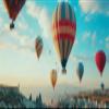 Diamond Painting Kits for Adults, 5D DIY Hot Air Balloon Diamond Art Kits, Diamond Art Landscape Paint by Number Kits, Full Drill Crystal Gem Art Rhinestone Embroidery Kit for Wall Decor 16x36in T-2 view 2