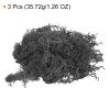 MECCANIXITY 3pcs 1.26 OZ Moss Fake Craft Moss Artificial Moss Natural Preserved Moss for Craft Arts Floral DIY Project Wall Wedding Garden Patio Table Terrariums Decoration(Green) view 2