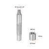 HARFINGTON Eyelet Hole Punch Die Tool 10mm 45# Steel Grommet Setter Install Tool Hollow Punch Tool Kit with Base for Fabric Clothing Crafts Bags view 2