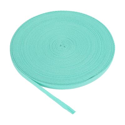 PATIKIL Cotton Twill Tape 5/8 Inch 50 Yards Cotton Ribbon Bias Binding Tape Herringbone Webbing Trim for Sewing Gift Wrapping Craft DIY Pale Blue