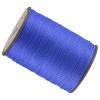 Kozelo Thin Leather Waxed Sewing Thread -[0.55mm x 137 Yards] Practical Long Waxed Cord Sewing Thread for Leather Craft DIY Bookbinding Use|PET & Wax Coating, Blue view 1