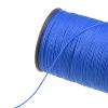 Kozelo Thin Leather Waxed Sewing Thread -[0.55mm x 137 Yards] Practical Long Waxed Cord Sewing Thread for Leather Craft DIY Bookbinding Use|PET & Wax Coating, Blue view 2
