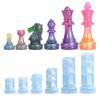 HUANIZI Chess Sets Resin Silicone Molds Board Game Moulds Large Chess Mold Chess Piece Mould Silicone Material for Epoxy Resin, as the pic show view 3
