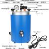 HENGCMM 2.2L 110V 350W Round Vacuum Wax Injector Jeweler Tool Wax Injection Machine, Adjustable Temperature 30-110 Wax Casting Machine to Melt Vegetable Wax, Mineral Wax, Petroleum Wax view 2