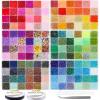 EuTengHao 3mm Glass Seed Beads for Bracelet Making Kit, 8/0 Small Craft Beads for Bracelet Necklaces Crafting Jewelry Making Supplies (36000Pcs,144 Colors) view 1