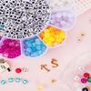 Goldwise Friendship Bracelet Making Kit for Fans -19 Colors(Album Inspired) 8mm Glass Beads for Jewelry Making,Letter Beads (A-Z),Varieties of Charms, DIY Crafts for Gifts Birthday view 2