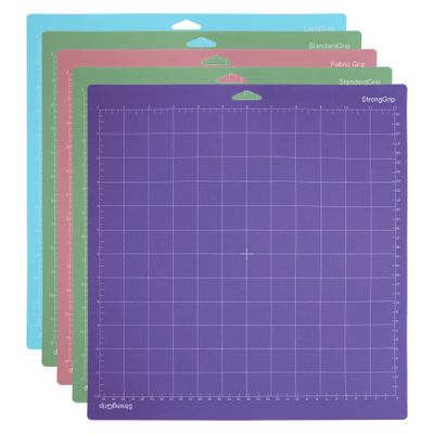 Jkjhbhged 5Pack Cutting Mats for 3/Maker/Explore 3/Air 2/Air/One(12X12 Inch) Quilting Cricket Mats Accessories