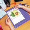 Jkjhbhged 5Pack Cutting Mats for 3/Maker/Explore 3/Air 2/Air/One(12X12 Inch) Quilting Cricket Mats Accessories view 3