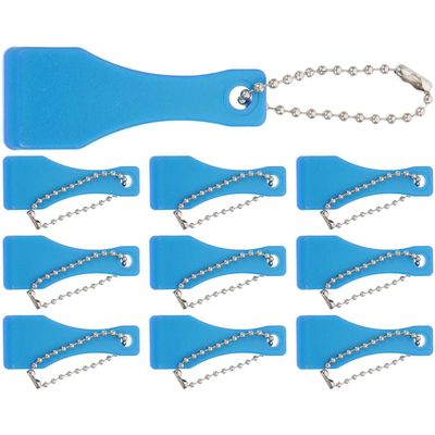 DIYEAH 20pcs Plastic Scratchers for Lottery Tickets Scraper Tool for Easy Label Removal and Ticket Scratching Portable and Lightweight Design