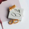 Soap Silicone Molds,4x3.8x0.9cm Ring Shape Silicone Casting Mold Tool for Fondant Cake Mold Bakware Sugar Soap Mold Jewelry Making Supplies Accessories view 2