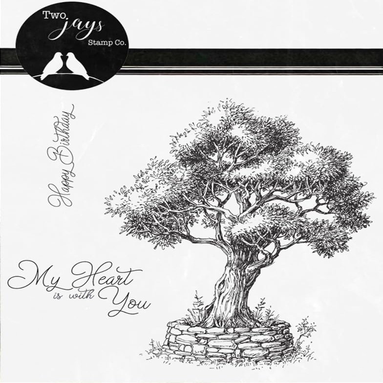 Crafts Too Two Jays Stamps - Janes Tree, Clear, CT-CTJJ254