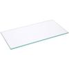 Plymor 3" x 6" Rectangle, 3mm Thick Non-Beveled Clear Glass, Pack of 2 view 1