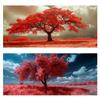2 Pack Diamond Art Kits for Adults, Large Size 20x44in Full Drill Tree Diamond Art, Diamond Painting Landscape Paint by Numbers Kits for Adults Beginner, Diamond Painitng Kits for Room Decor Gifts G-2 view 2