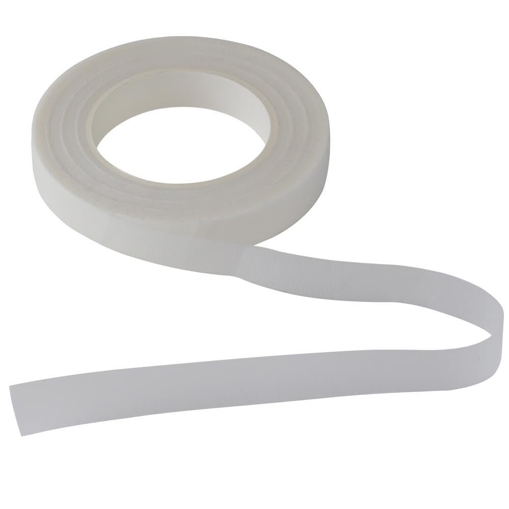 KAKULO Floral Tape 1/2inch Flower Tape for Wreath Floral Arranging Stem Wrap Wedding Bouquet Craft (White)