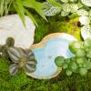 Lurrose 5sheets Artificial Water Decor for Landscapes River and Lake Model Material Scenery Basing for Home Decoration and Craft Projects view 2