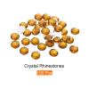 MECCANIXITY Flat Back Round Acrylic Rhinestones,10mm SS45 Brown Flatback Crystal Rhinestones for Crafts Clothes Shoes DIY Decoration Gifts 100Pcs view 3