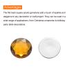 MECCANIXITY Flat Back Round Acrylic Rhinestones,10mm SS45 Brown Flatback Crystal Rhinestones for Crafts Clothes Shoes DIY Decoration Gifts 100Pcs view 4