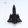 vdakyurm 1/144 SR71 Blackbird High-Altitude Reconnaissance Aircraft Models Metal Fighter Military Diecast Plane Model for Collection or Gift 06937 view 2