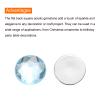 MECCANIXITY Flat Back Round Acrylic Rhinestones,10mm SS45 Lake Blue Flatback Crystal Rhinestones for Crafts Clothes Shoes DIY Decoration Gifts 100Pcs view 4