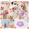 WATINC Flower Punch Needle Coaster Kit - 22Pcs Crafts Punch Needle Coasters Kits for Beginners, Flower Patterns Tufted Rug Pads with Adhesive Felt Yarns Embroidery Hoop Instruction view 3