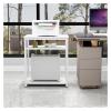 Print Stand 3 Tier White Multifunctional CPU Printer Stand, Home Office Printer Shelf with Storage, Printer CPU Organizer, for Printer, CPU, Scanner, Fax Printer Table ( Size : L50xW33xH75cm ) view 1