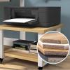 hezhuhe2258 Print Stand Office Under Desk Rolling Printer Stand with Wheels Mobile Printer Stand Printer Table Work Cart for Home Office Printer Table (Size : L40xW40xH28cm) view 2
