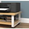 hezhuhe2258 Print Stand Office Under Desk Rolling Printer Stand with Wheels Mobile Printer Stand Printer Table Work Cart for Home Office Printer Table (Size : L40xW40xH28cm) view 4