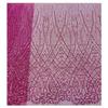 African Sequins Beaded Groom Lace Fabric French Tulle Lace Fabric Embroidery Nigerian Lace Fabrics view 3