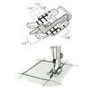 Cutex 1/4" Clear Stitch-in-Ditch Foot #4129274-46 Compatible with Husqvarna Viking Sewing Machine view 2