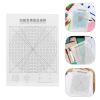 Operitacx 2pcs Quilling Positioning Tool Transparent Paper Coordinate for Accurate Quilling Designs Reducing Hand Fatigue Easy to Clean and Maintain view 2