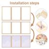 ECYC 160x70 cm DIY Solid Wood Canvas Frame Kit, Wooden Canvas Frame Kit Wood Stretcher Bars Wooden Canvas Stretcher Bars Kits for Prints, Oil Paintings, Digital Paintings and Posters view 4