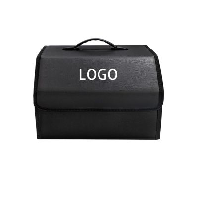 Car Trunk Organizer Box Car Trunk Storage Box Folding Leather Storage Bag Fit For Civic Fit For Jazz Fit For Accord Fit For Pilot Fit For Odyssey Passport Fit For City HRV Car Trunk Cleanup ( Color :