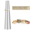 Bracelet Mandrel Jewelry Making Tools Jewelry Mandrel Tools Bracelet Mandrel Jewelry Hammer Bracelet Mandrel with Measurements Stainless Steel Bracelet Mandrel Bracelet Mandrel for Jewelry Making nan view 2