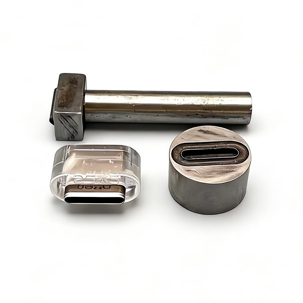 3dancraftit Oval Eyelets and Grommets Setting Tools Punch die Installation Tools for Fabric Leather Clothing Inner Width 1 Inch / 25mm S13
