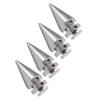 20 Pieces Metal Punk Rivet Leather Rivets Conical Rivet Decorative Studs Conical Screw for Belts Bags Clothes 10 X 20mm view 2