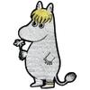 PAWPRINT FAMILY Snorkmaiden Sew on Patch | Official Gifts from Tove Jansson's Stories in Moominvalley, White view 1