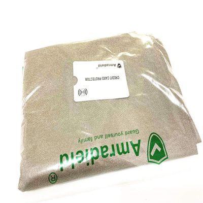 Nano Silver Fiber Fabric EMF Reducing/Microwave RF Singal Shielding/Anti Radiation Conductive Stretch Fabric Soft and Washable Safe to Body Skin (3 Yard pre Cut)