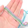 10Y/Roll SS6 SS8 SS12 SS16 Sewing Glass Rhinestone Trim with Claw Cup Chain for Wedding Dress Critrine SS16 10Yards view 2