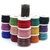 10Y/Roll SS6 SS8 SS12 SS16 Glitter Colorful Sewing Glass Rhinestone Chain Claw Cup Trim for Clothes GN Opal SS8 10Yards view 3