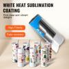 VEVOR 12 Pack Sublimation Tumblers 20oz Skinny Straight, Stainless Steel Sublimation Tumblers Blank, Stainless Steel Double Wall Tumbler for Heat Transfer Customized Gifts with Lid and Straw, Gift Box view 3