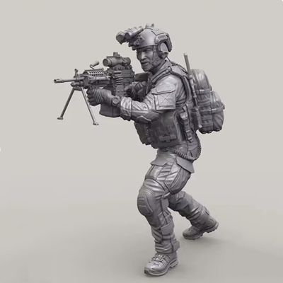 1/16 U.S. Army Commando Soldier Resin Model Kit Unpainted and Unassembled Figure Resin Model Kit //T3c7P5